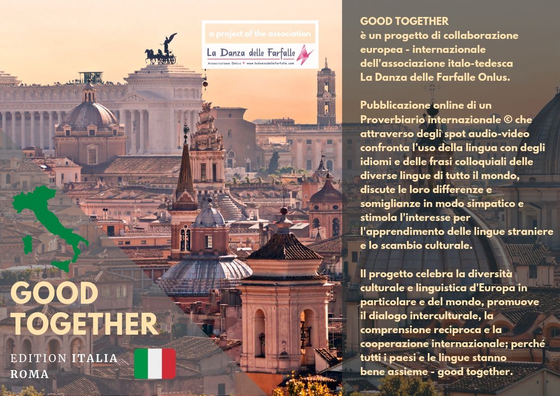 GOOD TOGETHER  Roma Berlino