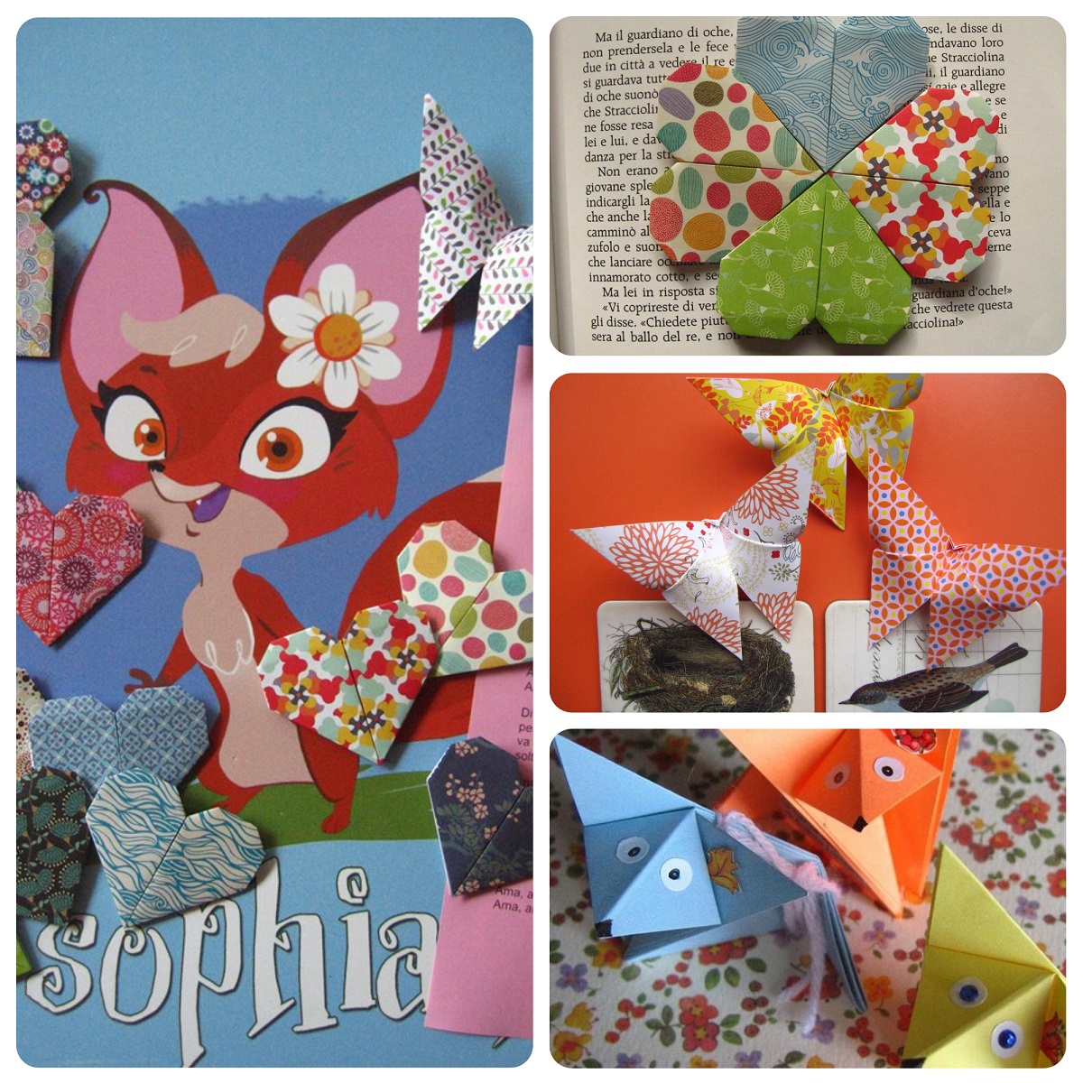 Gli origami filosofici de La volpe Sophia sito