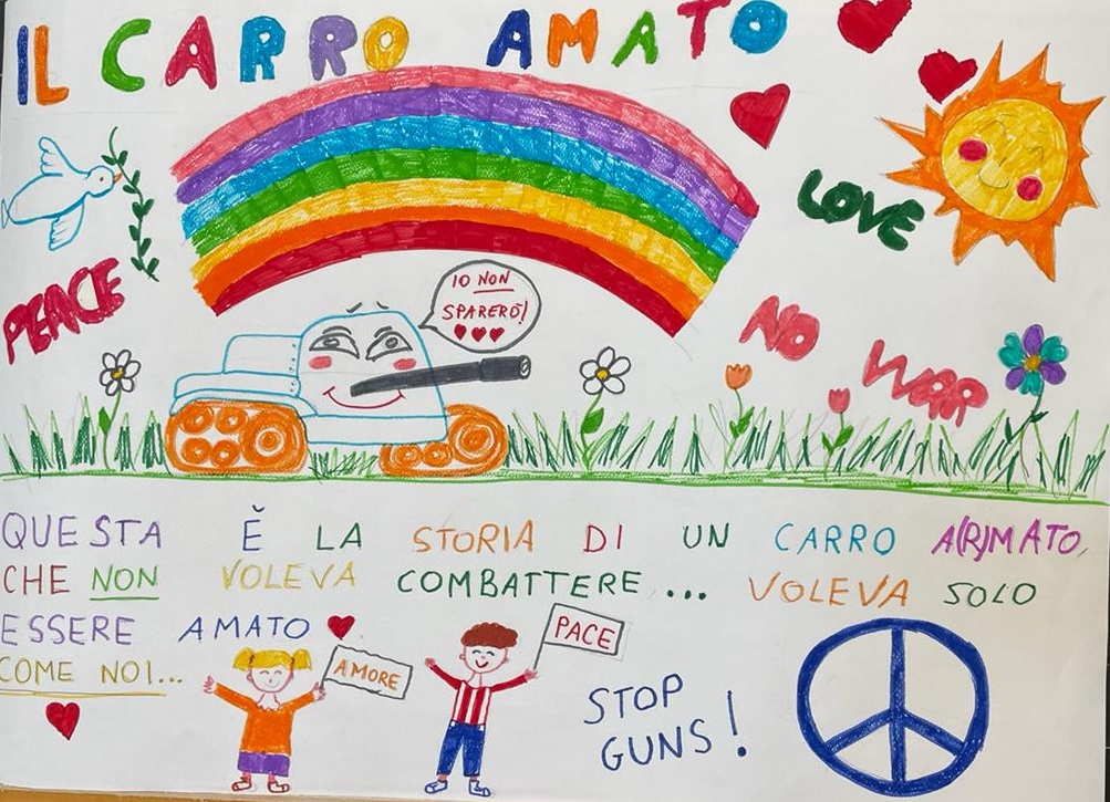 Il CARRO AMATO disegnato dai bambini di Palermo