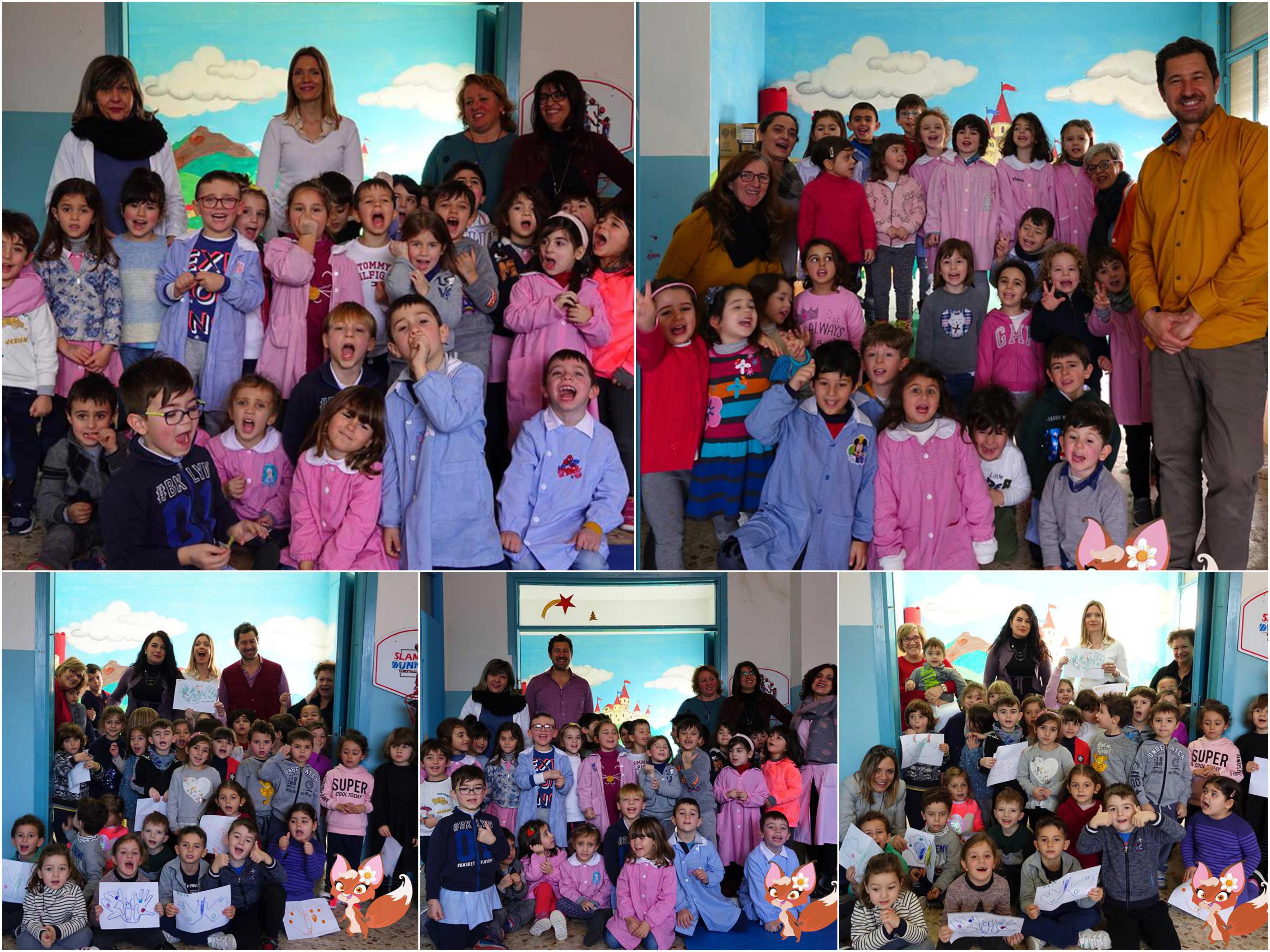 La volpe Sophia nella scuola dell infanzia a Palermo feb 2019 sito