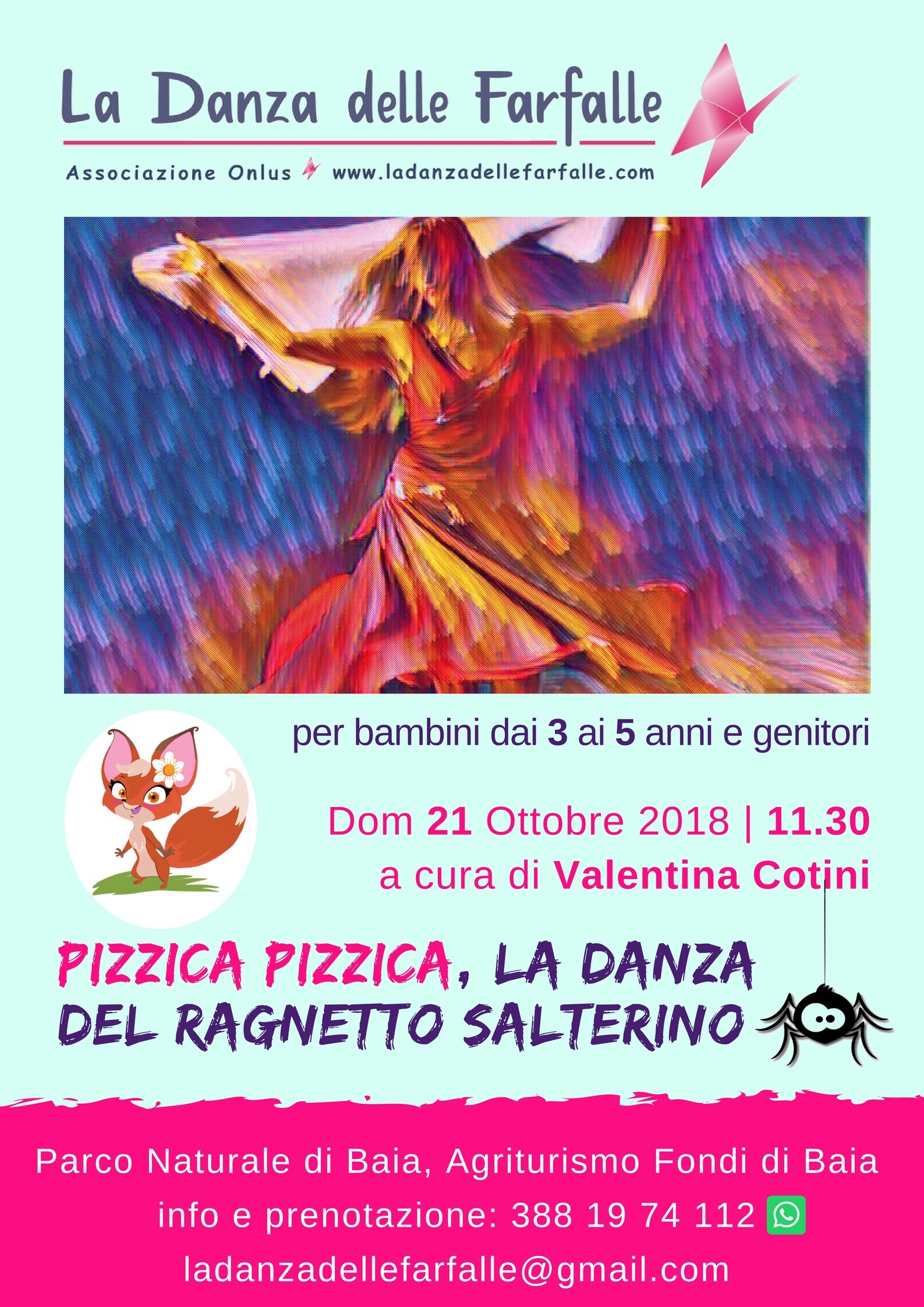 Pizzica salentina La Danza delle Farfalle Valentina Cotini 21 10 2018 sito