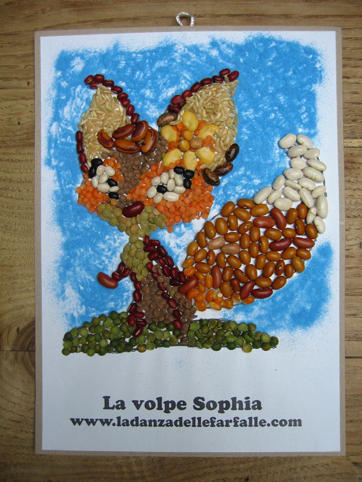 mosaico La volpe Sophia