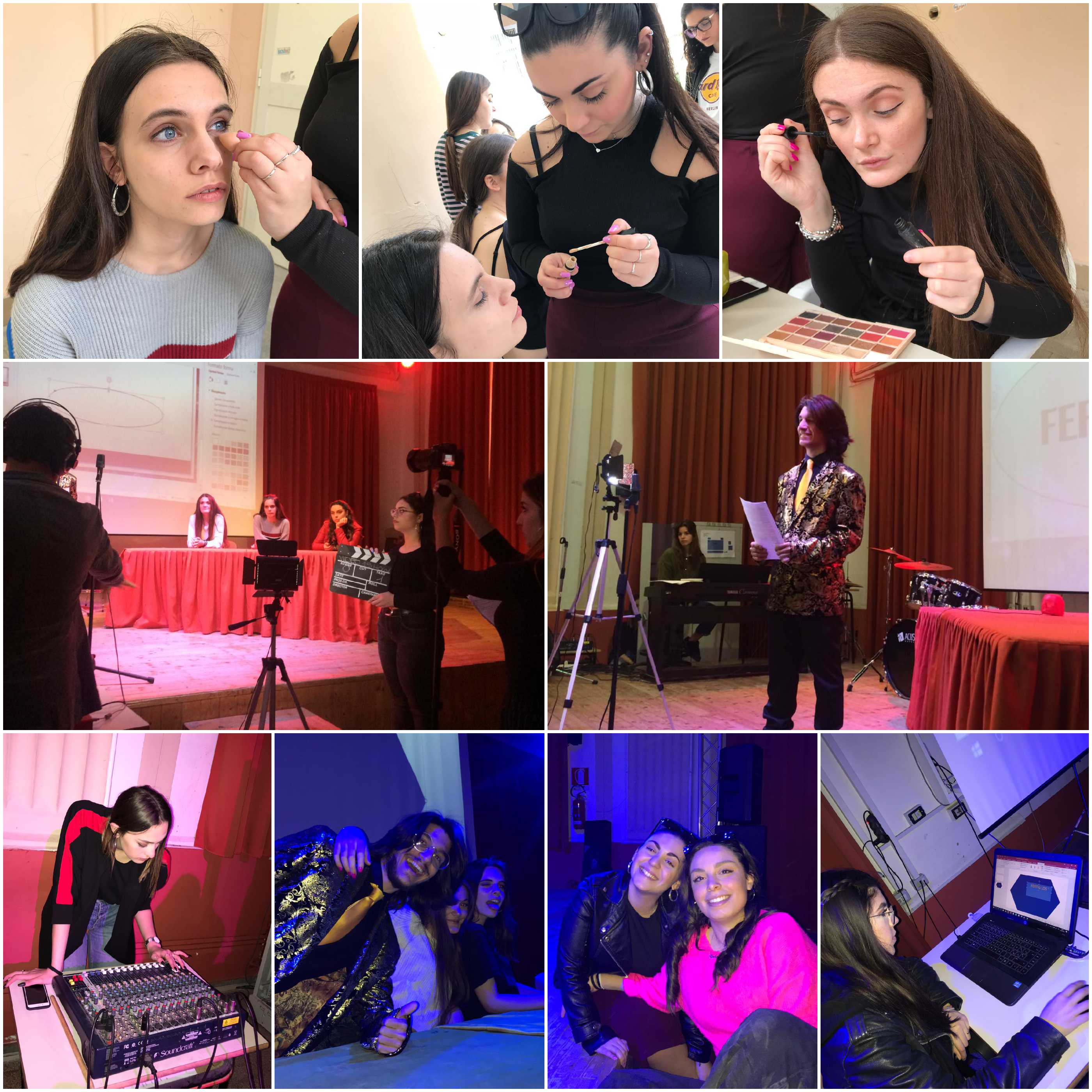 ASL Gut zusammen backstage La Danza delle Farfalle sito