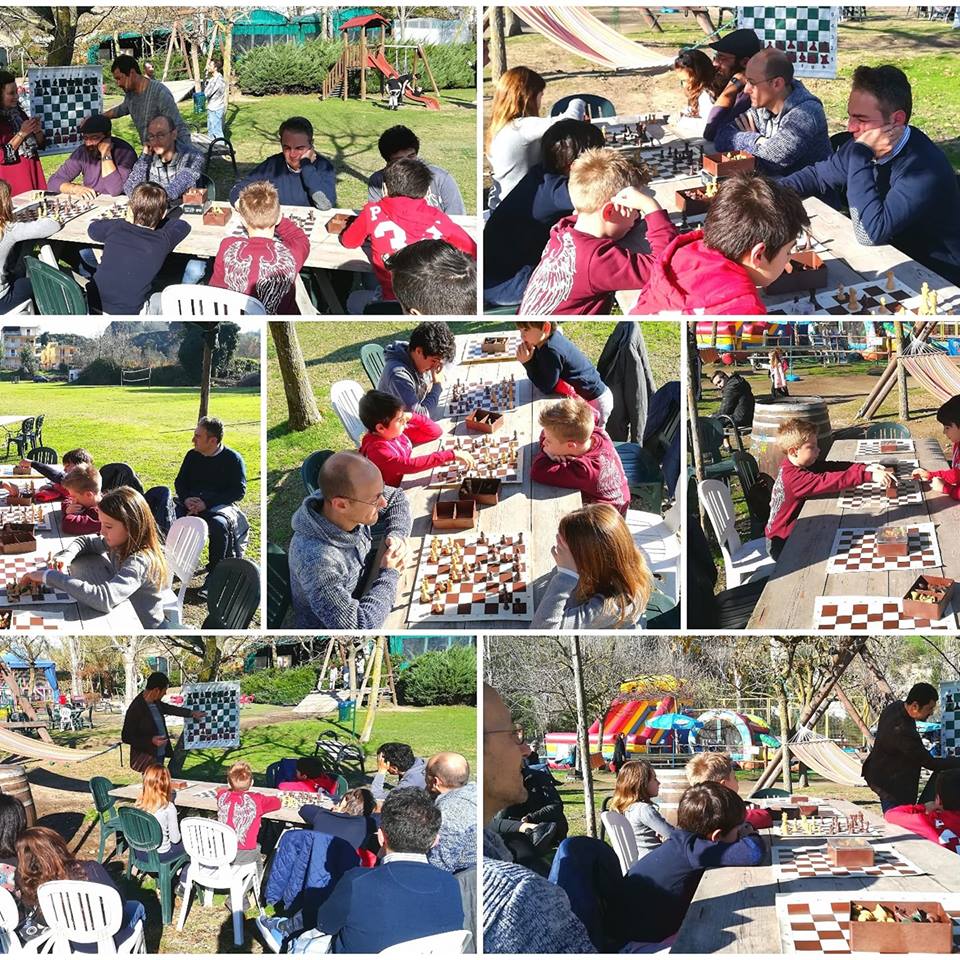 Corso di scacchi de La volpe Sophia Parco di Baia 02 12 2018