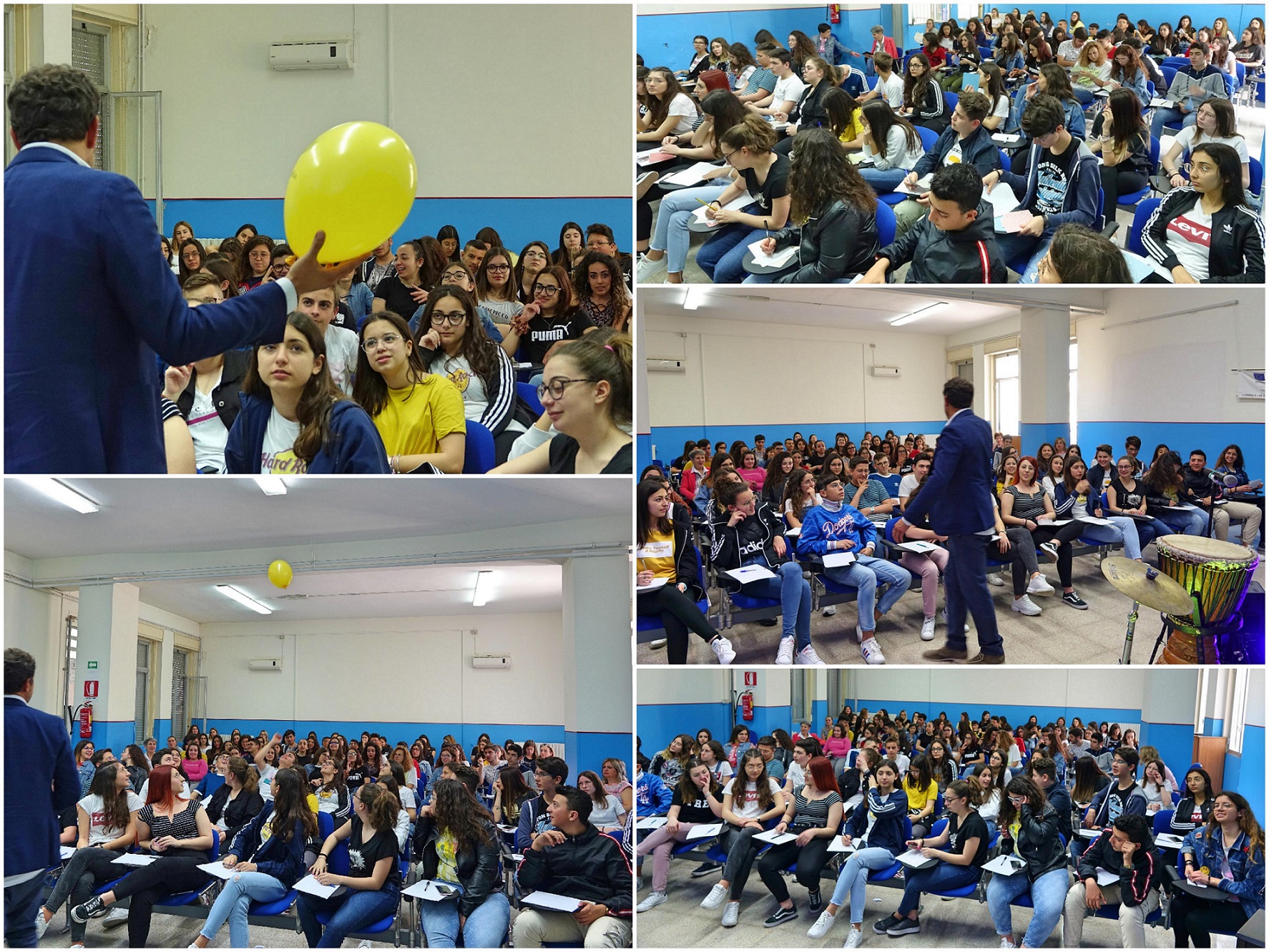 La volpe Sophia al Liceo di Ispica 2019 sito