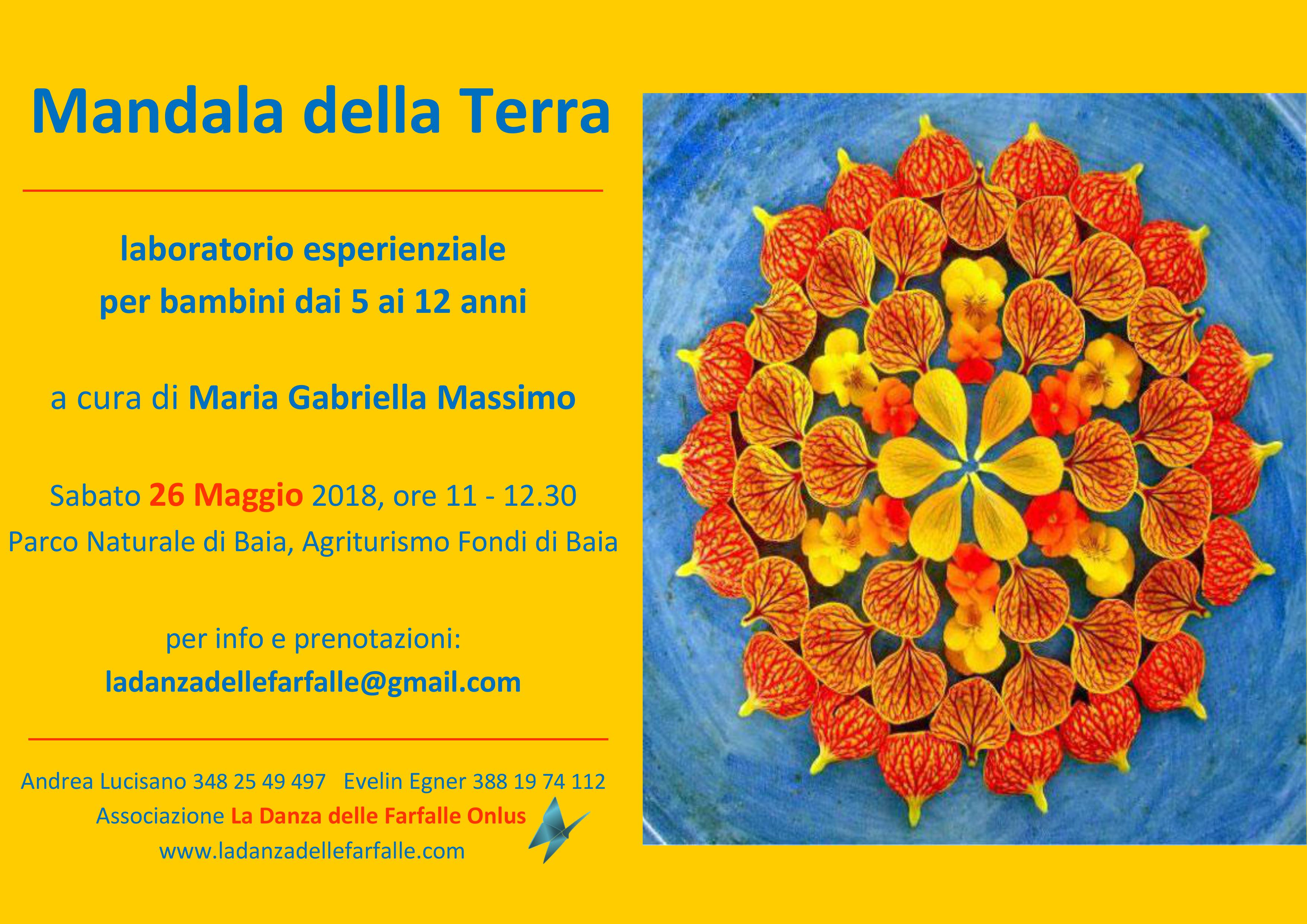 Laboratorio Mandala delle Terra Ass La Danza delle Farfalle Onlus 26 Maggio