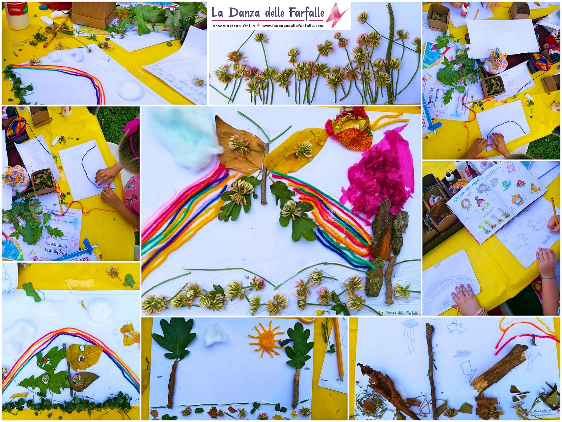 Laboratorio di Land Art con La volpe Sophia sito